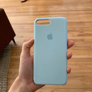 Apple silicone phone case 7 plus